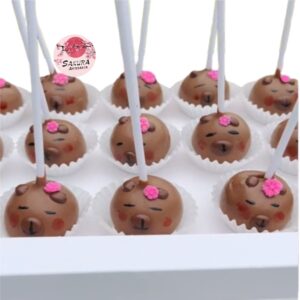 Cake pop Capibara
