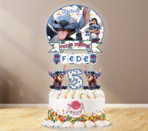 Stitch Live Action cake Toppers