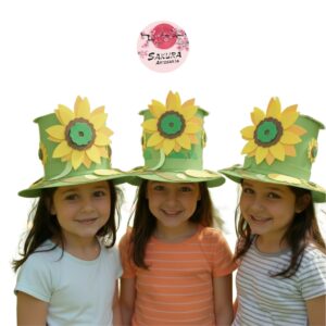 Galera Girasoles verde Primavera