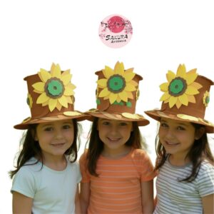 Galera Girasoles Marron Primavera