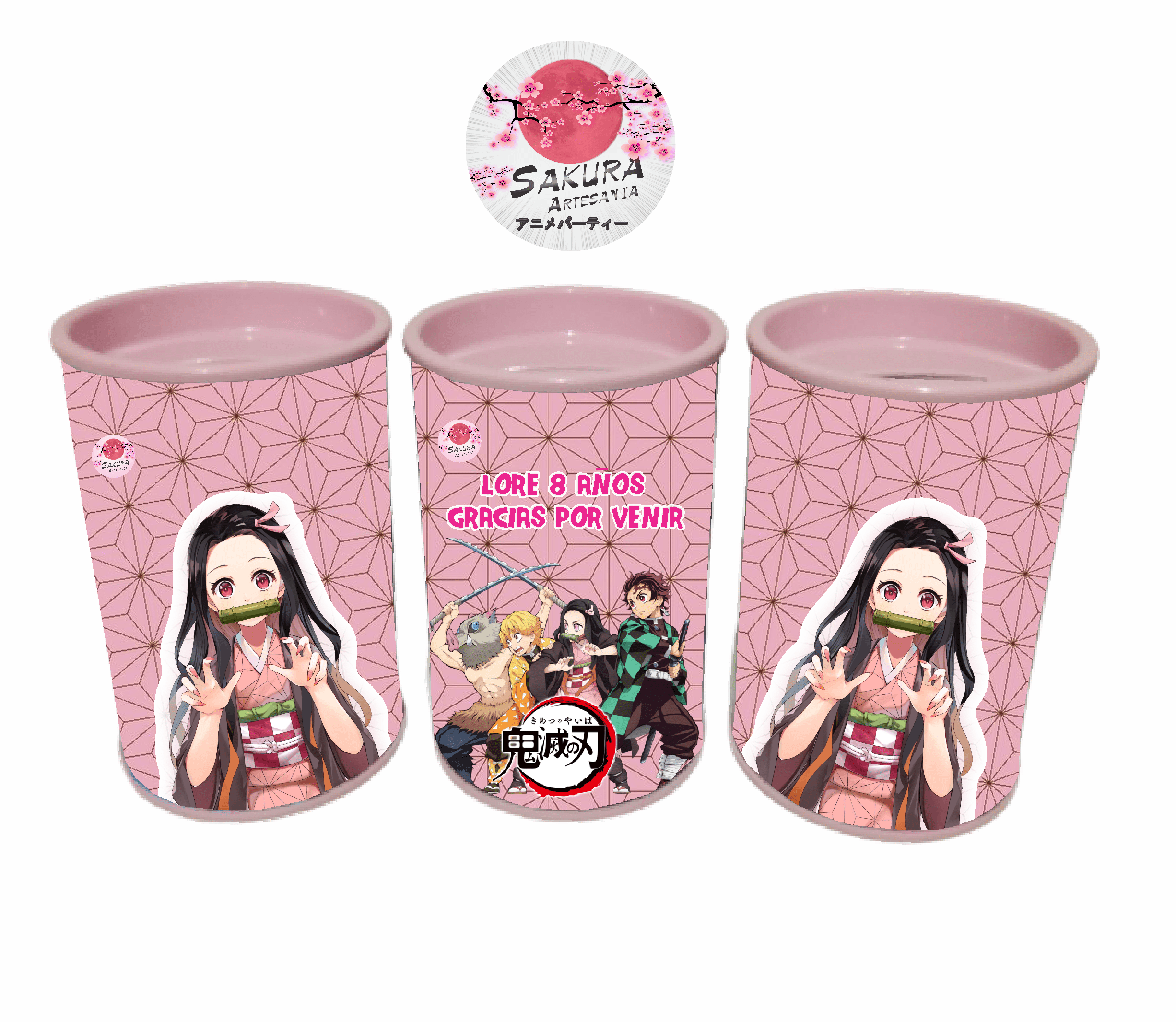 Demon Slayer Nezuko Alcancía Souvenirs