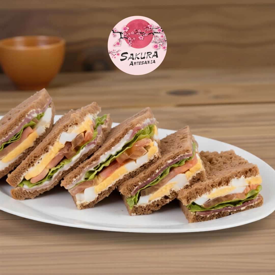Sándwiches copetin Integral Bondiola Olímpico