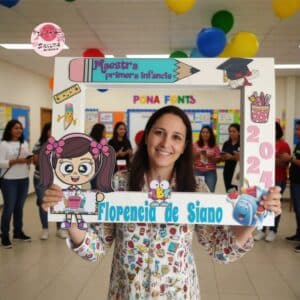 Marco Selfie Maestra primera infancia Graduaciónes