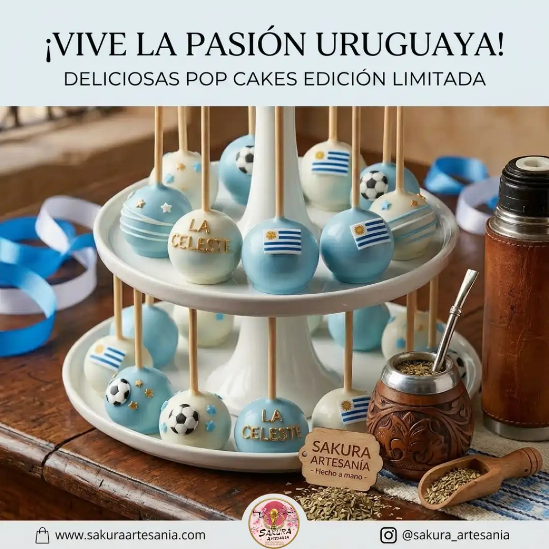 Cake pop Uruguay - Imagen 2