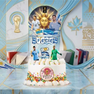 Uruguay mundial 2026 cake Toppers