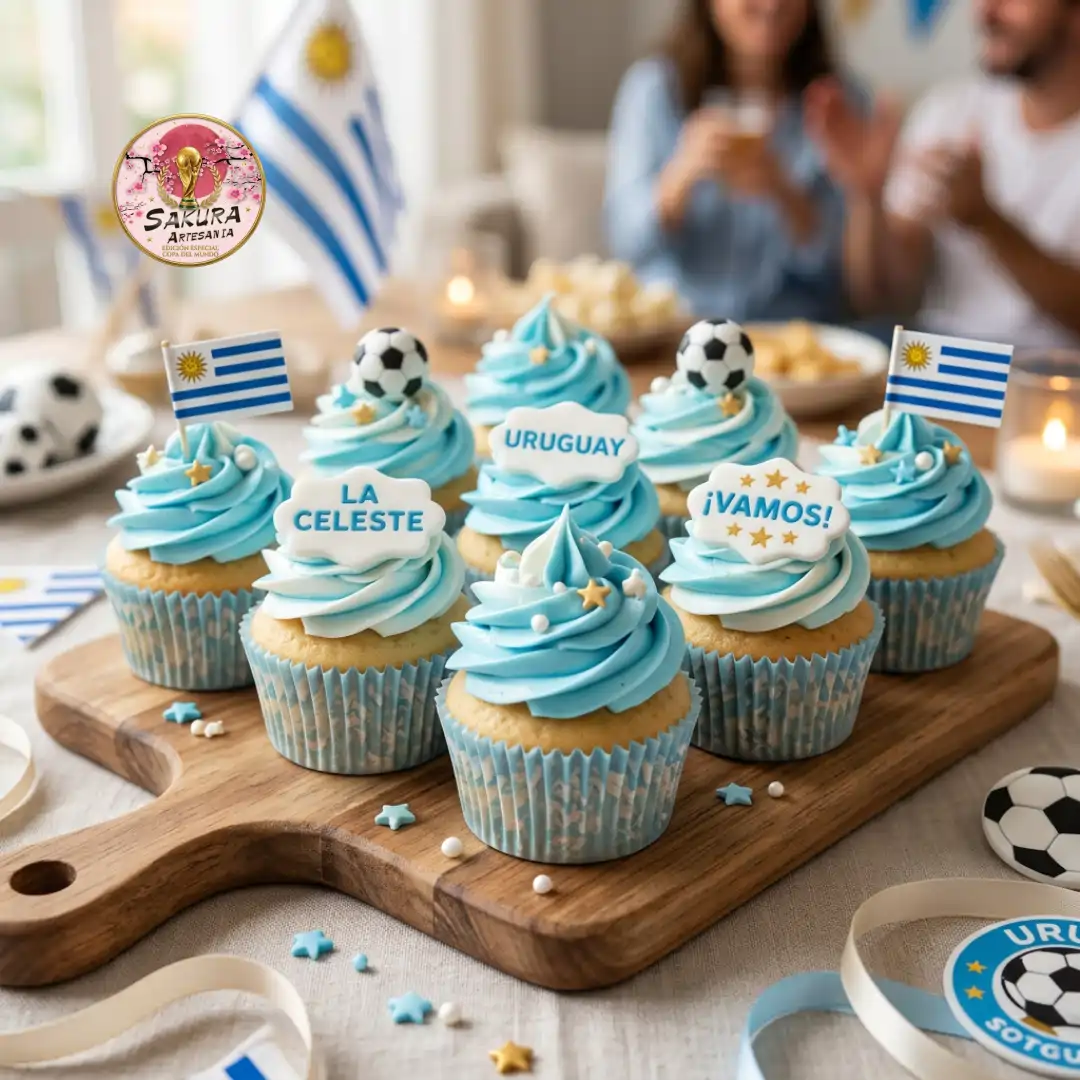 Cupcakes merengue Uruguay