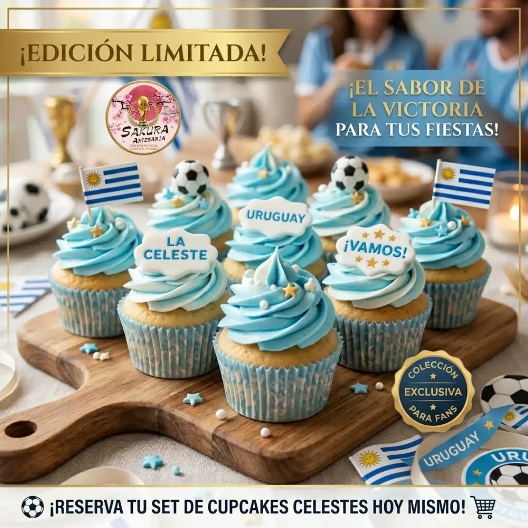 Cupcakes merengue Uruguay - Imagen 2