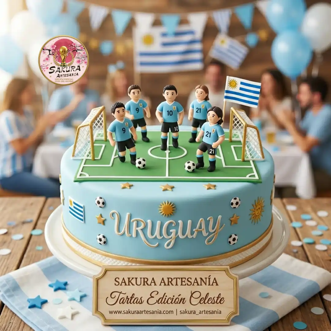 Torta Uruguay campo de juego - Imagen 2
