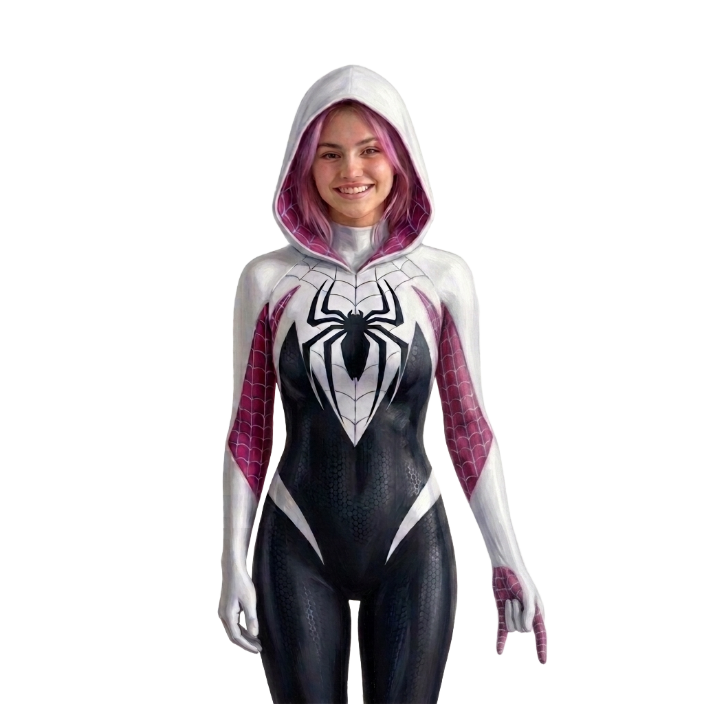 Modelo temática Spider-Man Sakura Artesanía