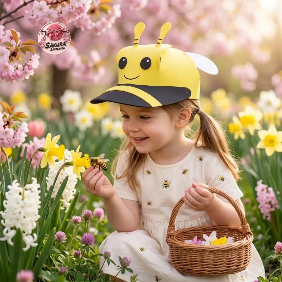 Sombrero abeja Primavera