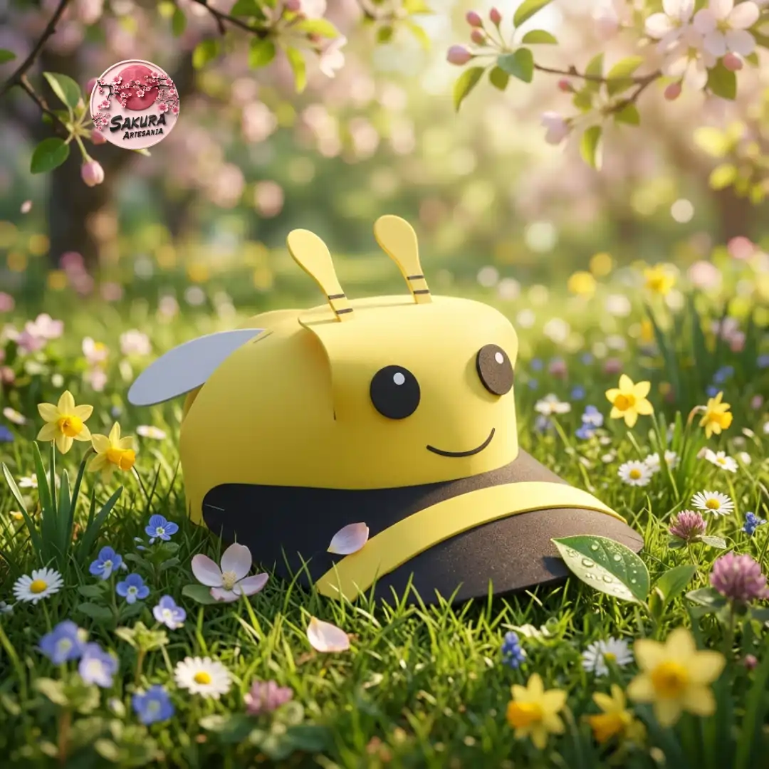 Sombrero abeja Primavera - Imagen 4