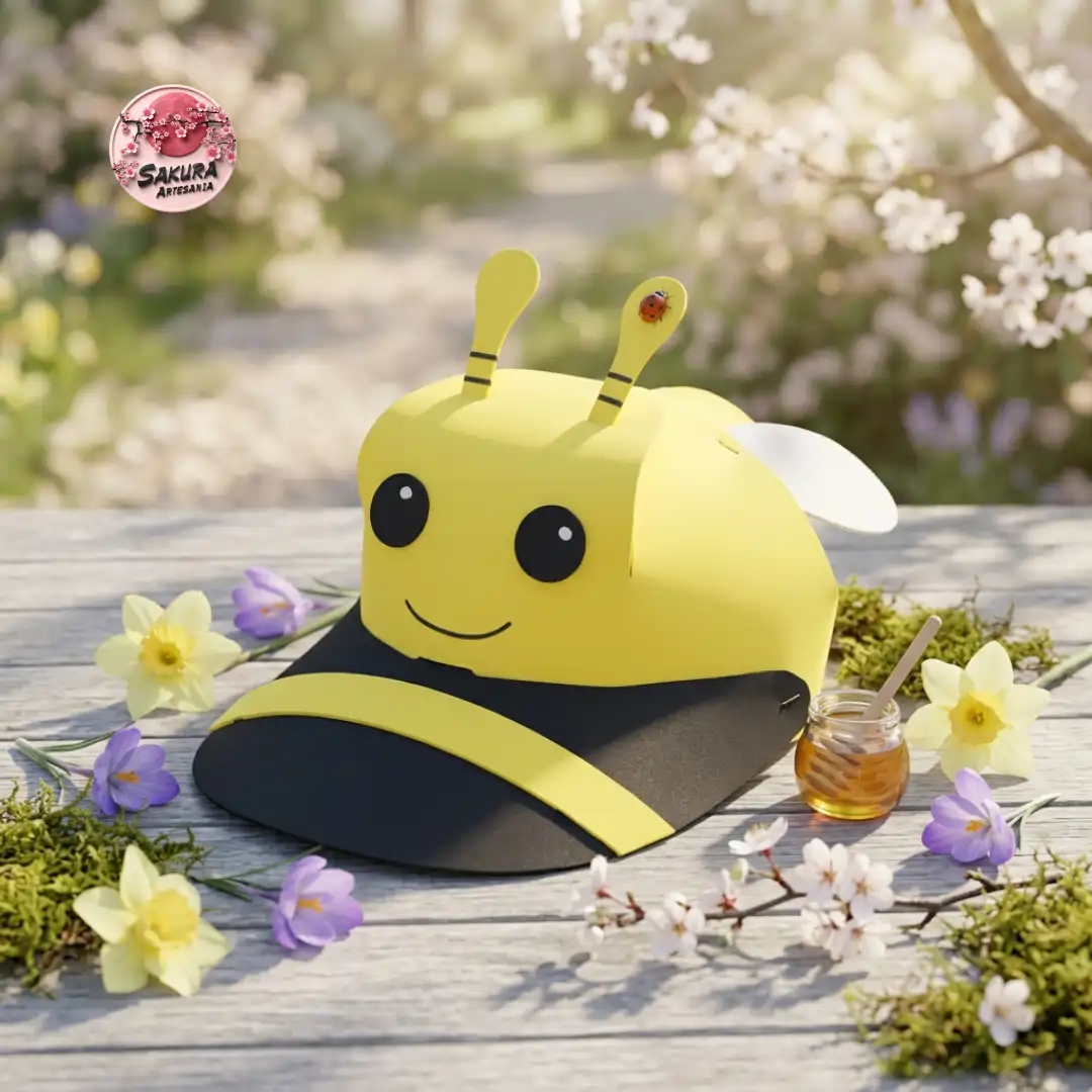 Sombrero abeja Primavera - Imagen 5